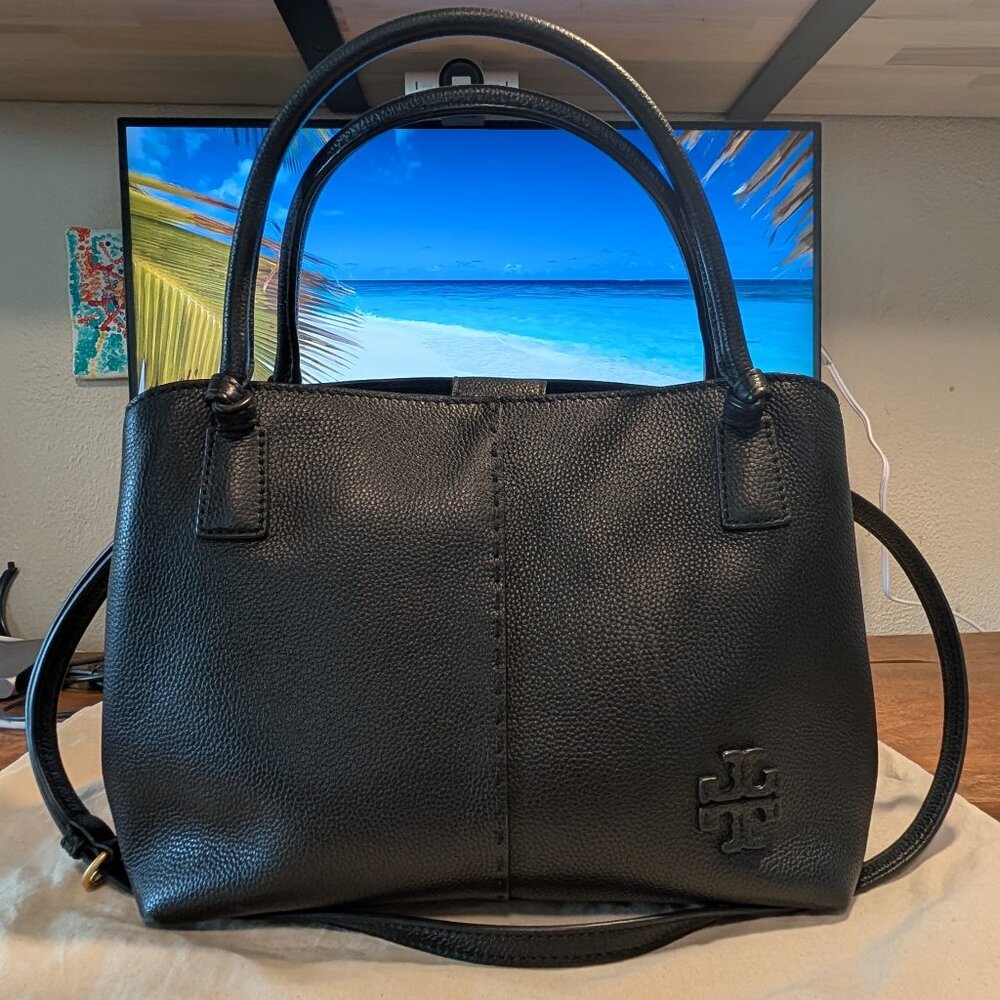 Tory Burch McGraw Triple-Compartment Satchel